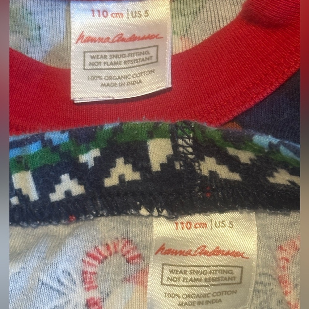 Hanna Andersson Organic Cotton Long John Pajamas - Picture 11 of 12
